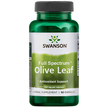 Swanson Olive Leaf antioxidačná podpora