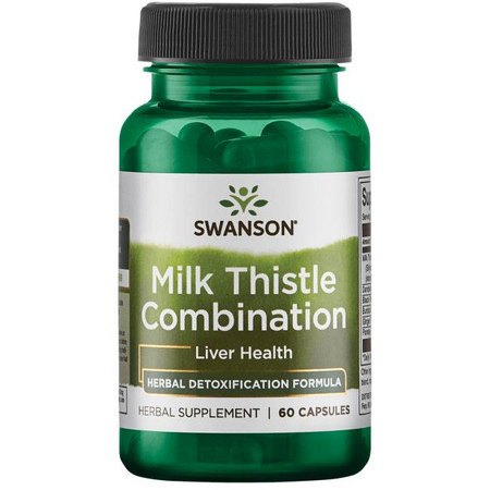 Swanson Milk Thistle Combination Doplněk stravy pro zdravou funkci jater