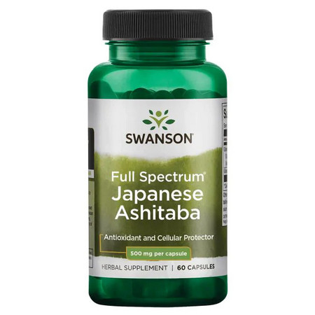 Swanson Full Spectrum Japanese Ashitaba Doplněk stravy pro podporu detoxikace a jater