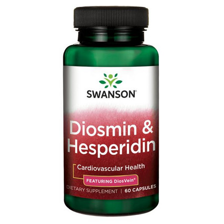 Swanson DiosVein Diosmin/Hesperidin Doplněk stravy pro kardiovaskulární zdraví