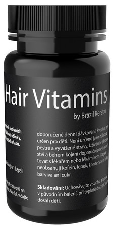 Brazil Keratin Hair Vitamins doplněk stravy pro podporu růstu vlasů