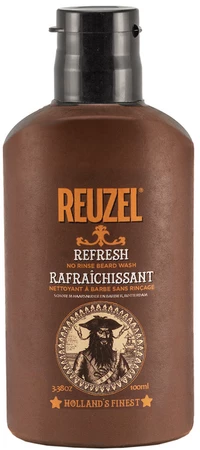 Reuzel Refresh No Rinse Beard Wash rinse-free beard cleanser for fast freshness and hydration