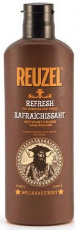 Reuzel Refresh No Rinse Beard Wash rinse-free beard cleanser for fast freshness and hydration