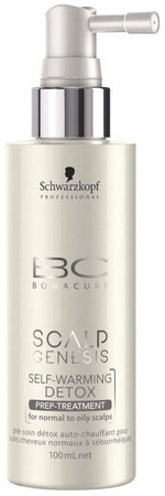 Schwarzkopf Professional Bonacure Scalp Genesis Detox Self-Warming Detox Prep-Treatment Detox Haartonic