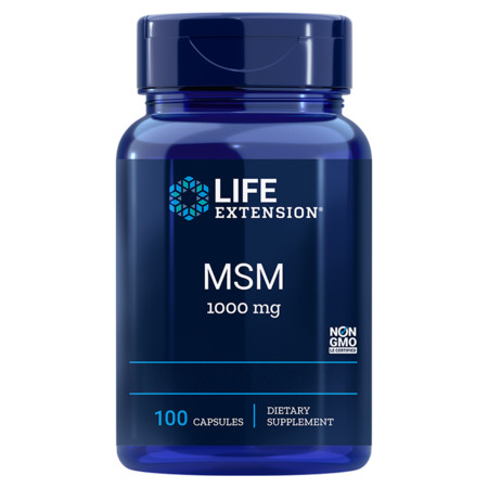 Life Extension MSM Unterstützung für eine normale Gesundheit und Beweglichkeit der Gelenke