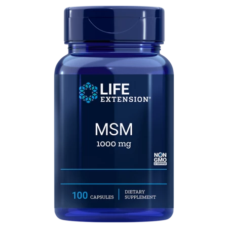 Life Extension MSM Unterstützung für eine normale Gesundheit und Beweglichkeit der Gelenke