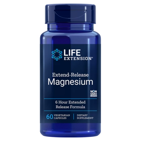 Life Extension Extend-Release Magnesium Herz-Kreislauf-Gesundheit und Knochen