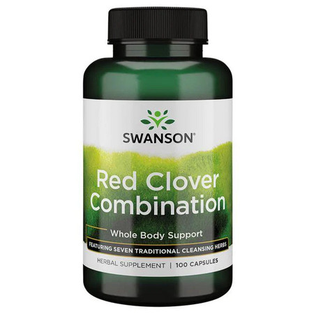 Swanson Red Clover Combination Doplnok stravy na podporu detoxikácie a pečene