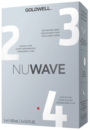 Goldwell NuWave Step 2-3-4 sada pro semi-permanentní ondulaci