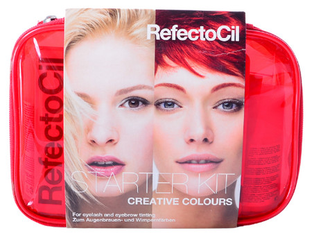 RefectoCil Starter Kit Creative Colours kreatívna sada na farbenie obočia a rias