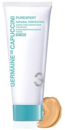 Germaine de Capuccini Purexpert Natural Perfection Hydro-Mattifying Tinted Cream zmatňující tónovací krém