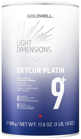 Goldwell LightDimensions 9+ Oxycur Platin Lightener extrémně silný zesvětlující prášek
