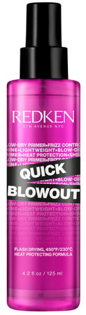 Redken Quick Blowout Spray flash drying blow-dry spray