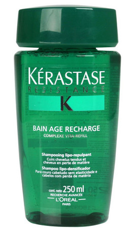Kérastase Resistance Bain Age Recharge Lipo-replenishing Shampoo posilňujúci šampón pre vlasy strácajúce vitalitu