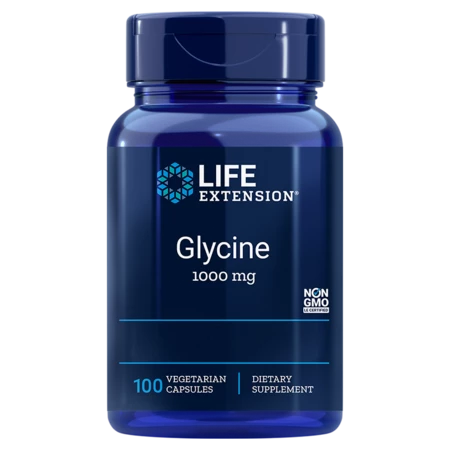Life Extension Glycine Aminosäure, die einen gesunden Schlaf fördert