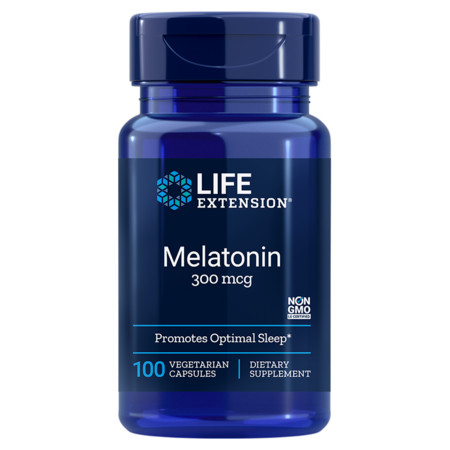 Life Extension Melatonin Doplnok stravy na podporu spánku