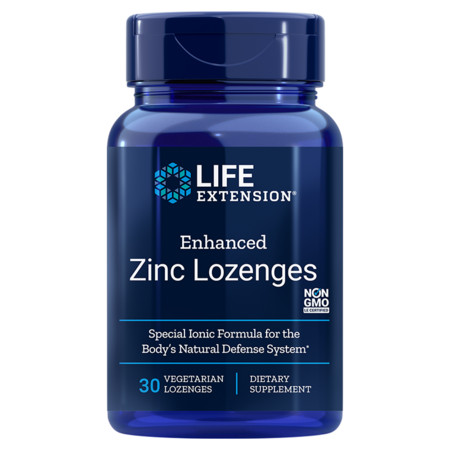 Life Extension Zinc Lozenges Dietary supplement to support immunity