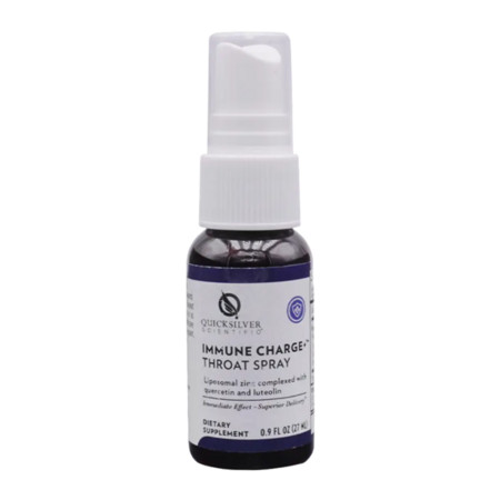 Quicksilver Scientific IMMUNE CHARGE+® Throat Spray podpora imunity na bázi zinku