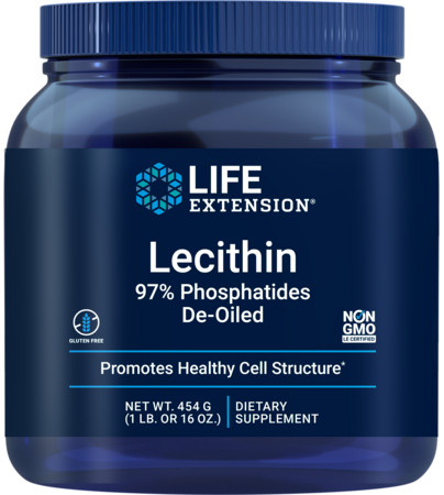 Life Extension Lecithin Doplněk stravy pro zdravou buněčnou strukturu