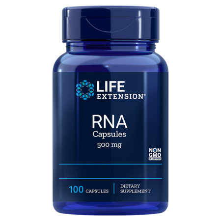 Life Extension RNA (Ribonucleic Acid) Doplnok stravy na podporu zdravých buniek