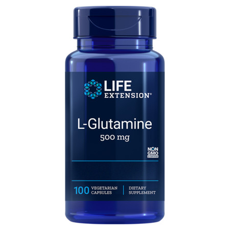 Life Extension L-Glutamine Unterstützung der Stimmung, der Muskeln und der Gesundheit des Immunsystems