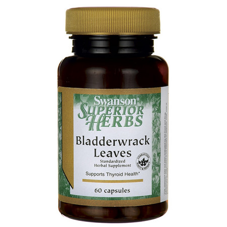 Swanson Bladderwrack Leaves zdraví štítné žlázy
