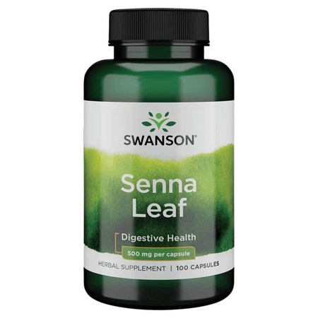 Swanson Senna Leaf Gesundheit des Verdauungssystems