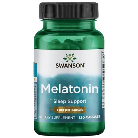 Swanson Melatonin Doplnok stravy na podporu spánku