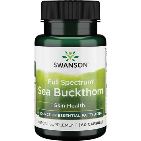 Swanson Full Spectrum Sea Buckthorn Doplnok stravy pre zdravie pokožky