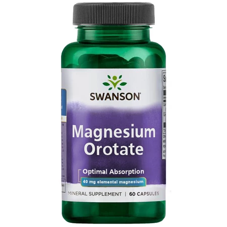 Swanson Magnesium Orotate Knochengesundheit, Muskel- und Nervenfunktion