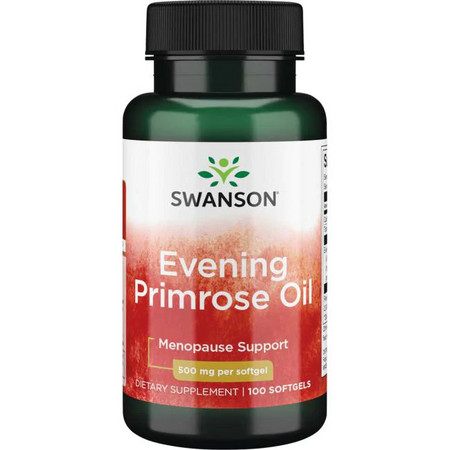 Swanson Evening Primrose Oil Doplnok stravy pre podporu v období menopauzy