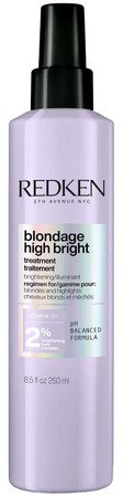 Redken Blondage High Bright Treatment Aufhellende Pre-Shampoo-Pflege für blondes Haar