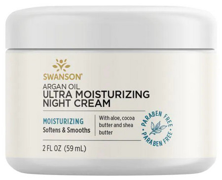 Swanson Argan Oil Ultra Moisturizing Night Cream night moisturizing face cream