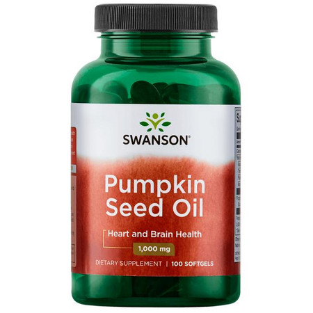 Swanson Pumpkin Seed Oil Doplnok stravy pre zdravie srdca a mozgu