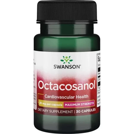 Swanson Octacosanol Doplněk stravy pro kardiovaskulární zdraví
