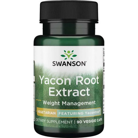 Swanson Yacontrol Yacon Root Extract Doplněk stravy pro regulaci hmotnosti