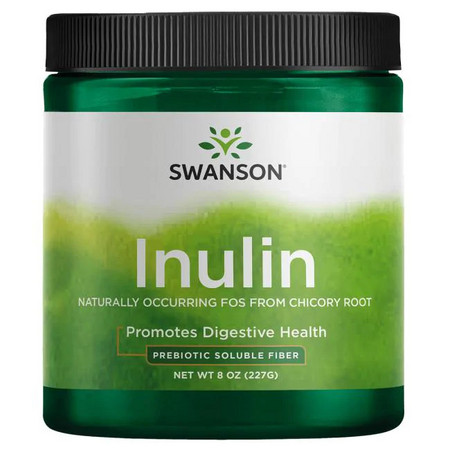 Swanson Inulin Powder Doplnok stravy pre zdravé trávenie