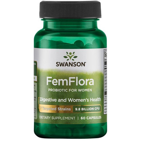 Swanson FemFlora Doplnok stravy s obsahom probiotík