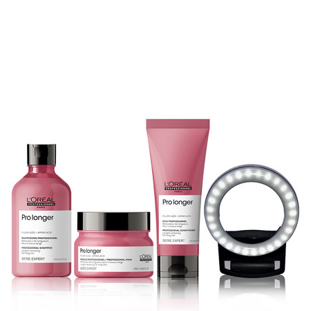 L'Oréal Professionnel Série Expert Pro Longer Set Free Ringlight set for thicker, stronger and more durable hair