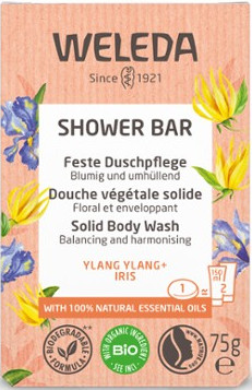 Weleda Shower Bar Ylang Ylang kvetinové harmonizujúce mydlo