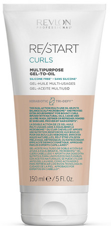 Revlon Professional RE/START Curls Multipurpose Gel-To-Oil viacúčelový gel-olej