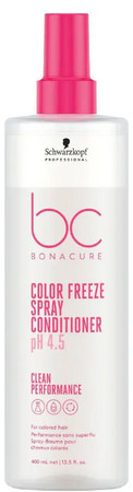 Schwarzkopf Professional Bonacure Color Freeze Spray Conditioner bezoplachový kondicionér pro barvené vlasy