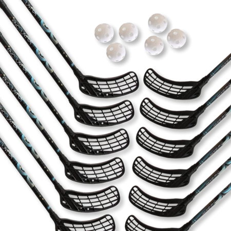 Eurostick Doz Team Set 12 Floorball set (13 - 18 Jahre)