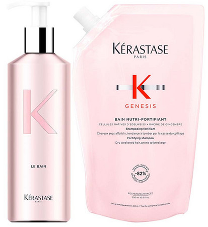 Kérastase Genesis Bain Nutri-Fortifant Refill hliníková lahvička / náhradní náplň šamponu pro oslabené vlasy