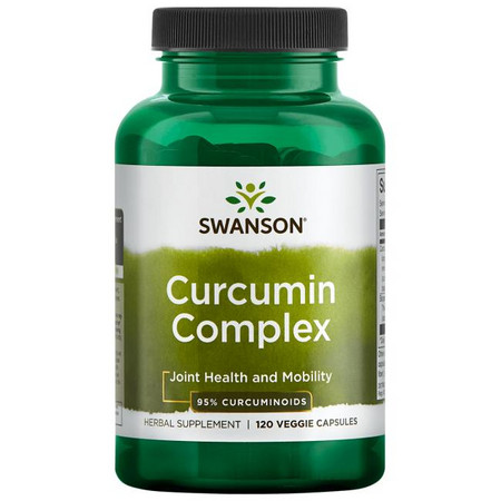 Swanson Curcumin Complex Doplněk stravy pro podporu kloubů