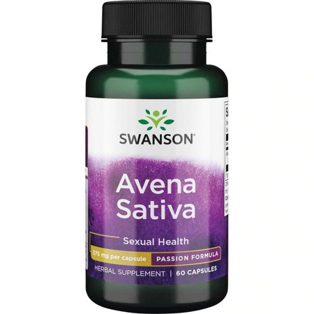 Swanson Avena Sativa Doplněk stravy pro podporu sexuálního zdraví