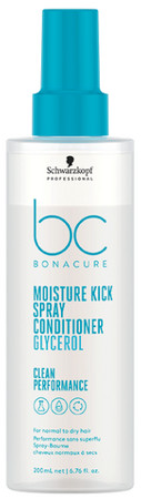 Schwarzkopf Professional Bonacure Moisture Kick Spray Conditioner bezoplachový kondicionér pre suché vlasy