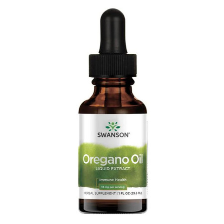 Swanson Oregano Oil Doplněk stravy pro podporu imunity