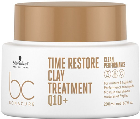 Schwarzkopf Professional Bonacure Time Restore Clay Treatment jílová maska na vlasy