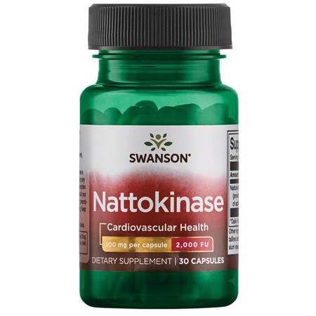 Swanson Nattokinase Doplněk stravy pro kardiovaskulární zdraví